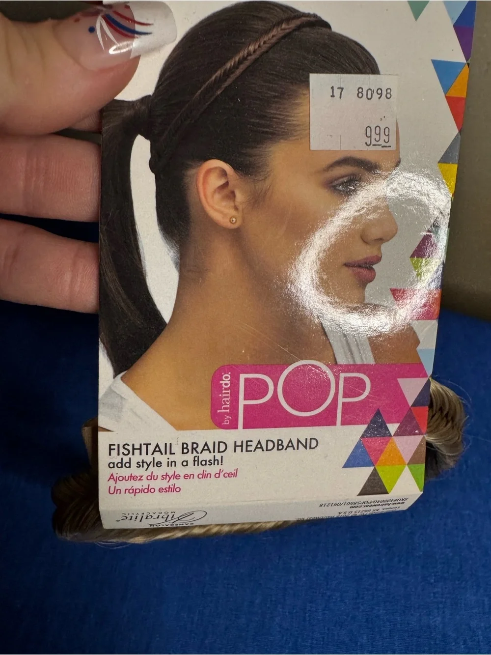 5/$25 NWT POP Fishtail Braid Headband - Golden Wheat